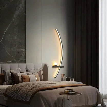 LuxeGlow Smart LED Wall Lamp