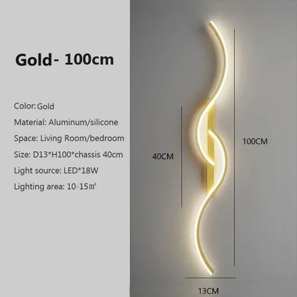 AuraLux Smart LED Swirl Lamp