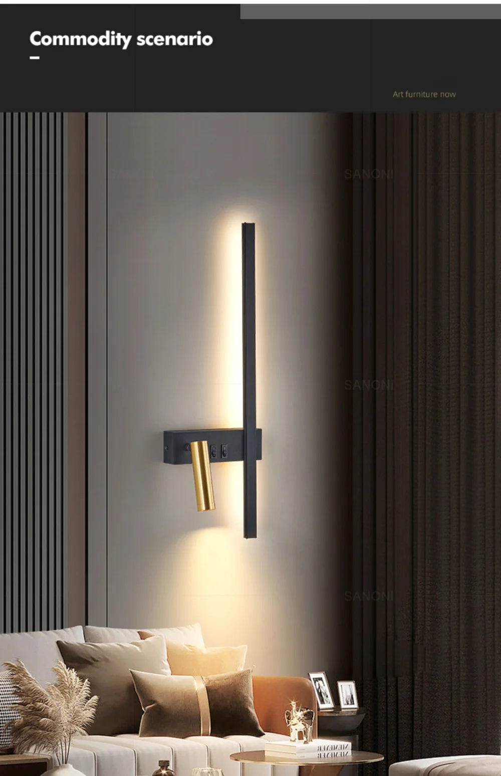 GlowEdge Modern Wall Lamp